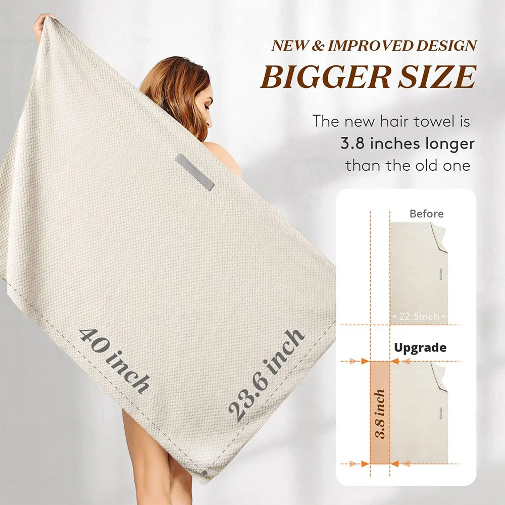 Microfiber Hair Towel Wrap