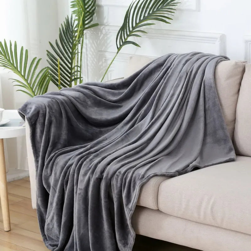 Fluffy Coral Velvet Blanket