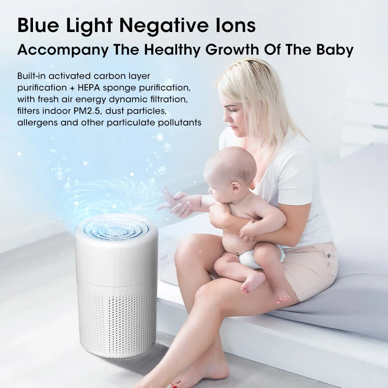 Mini Desktop Air Purifier