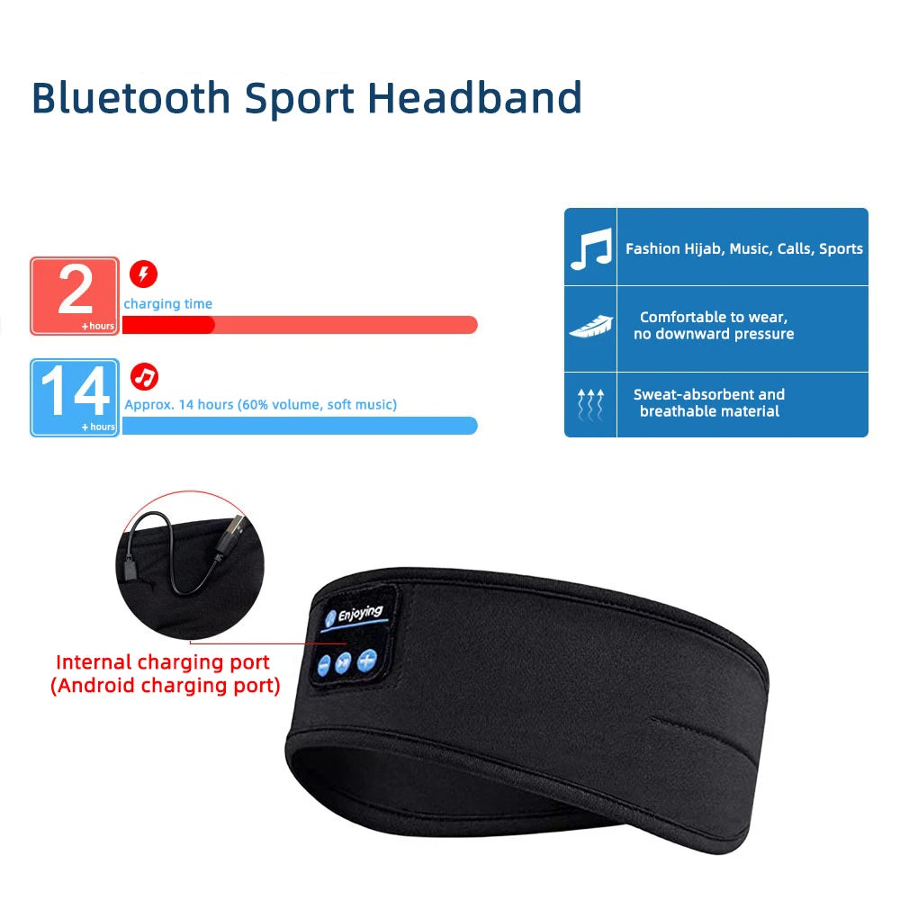 Bluetooth Eye Mask with Headphones