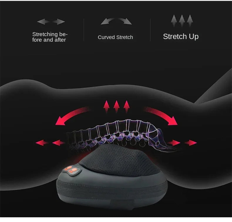 Neck and Back Massage Pillow