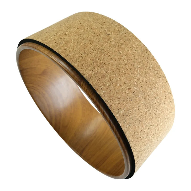 Cork Yoga Wheel