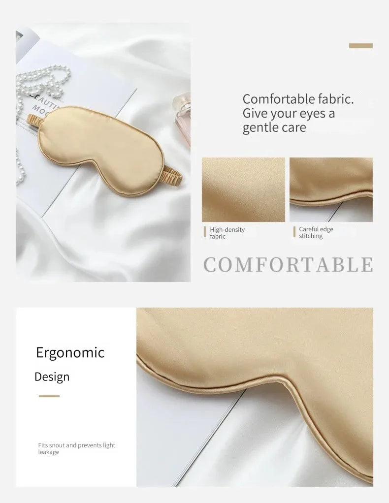 Lightweight Satin Sleep Mask Blindfold
