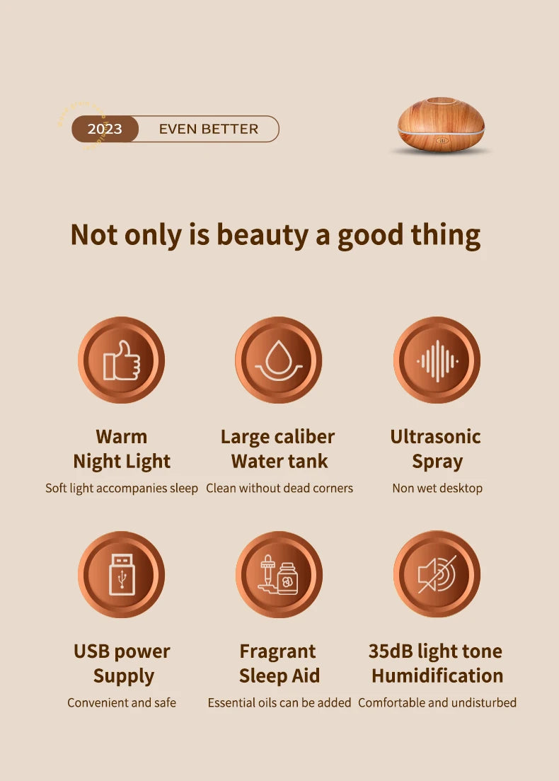 Aroma Essential Oil Diffuser