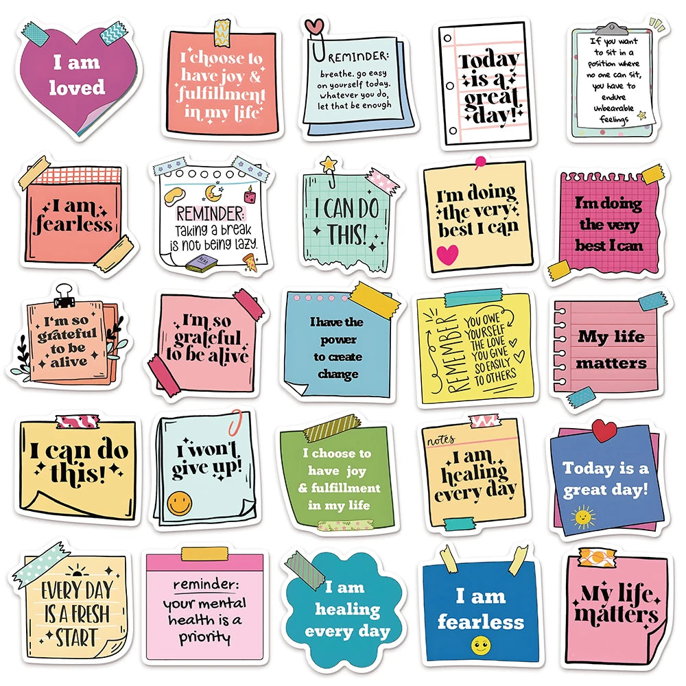 Positive Affirmation Stickers