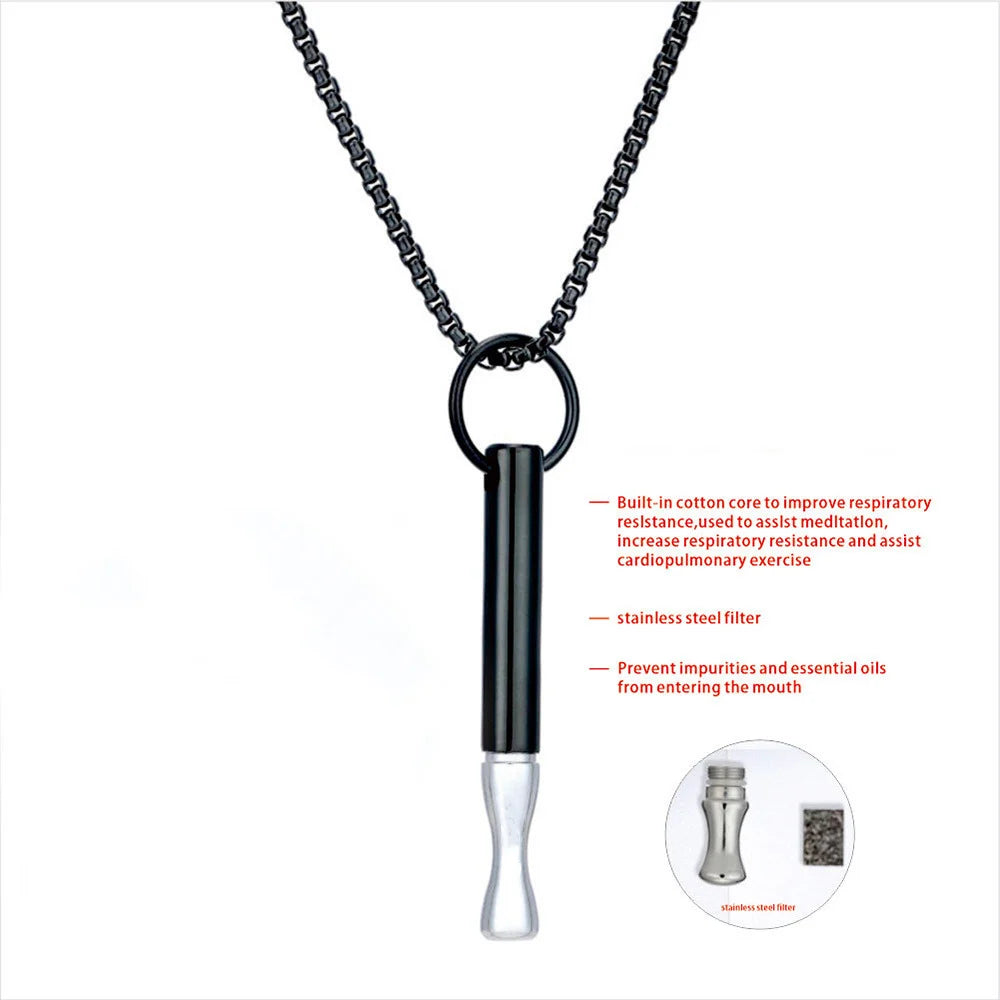 Mindful Breathing Necklace