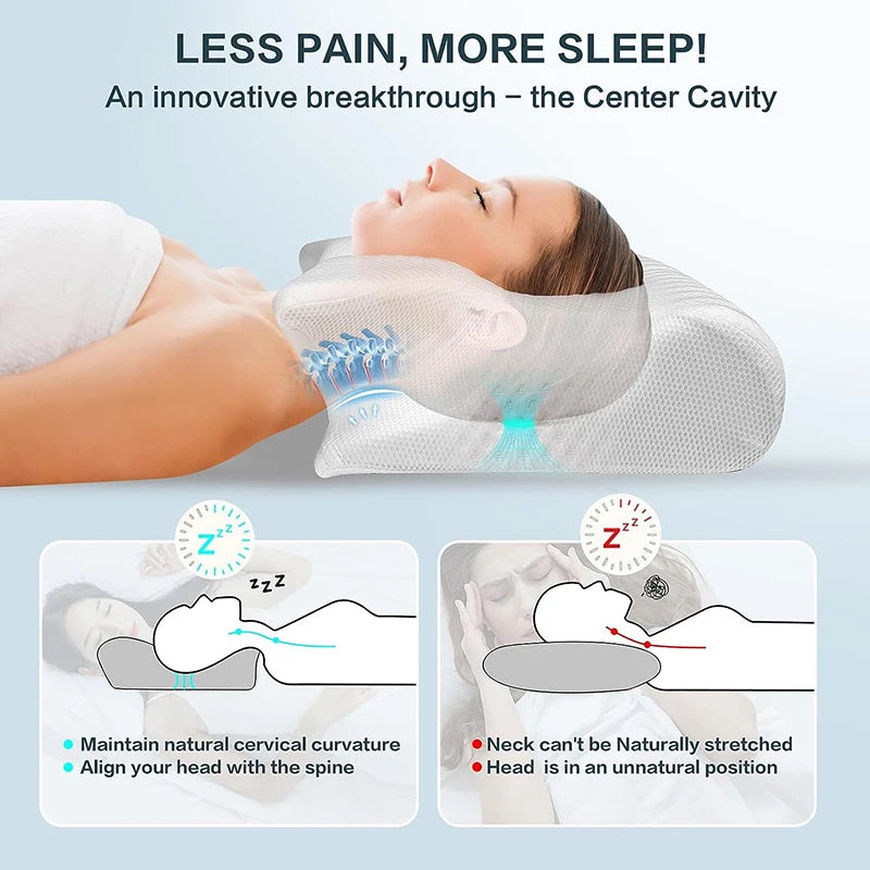 Neck Support Ergonomic Pillow