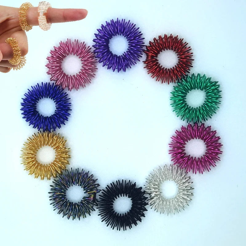 Acupressure Finger Rings