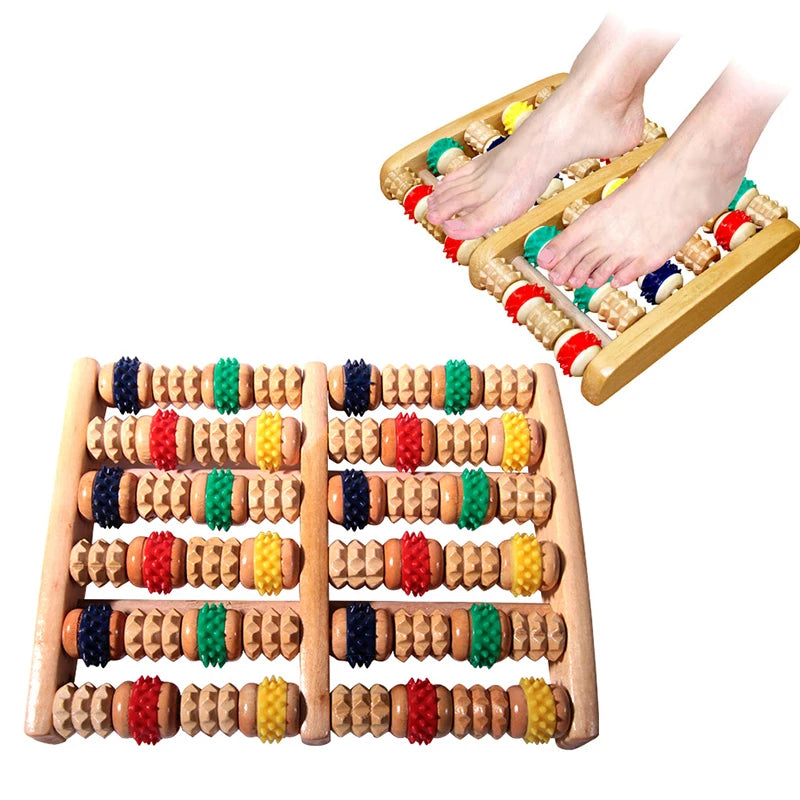 Wooden Foot Massager