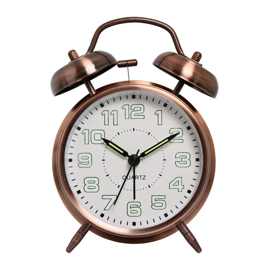 Vintage Metal Alarm Clock
