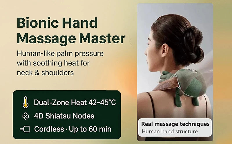 Wireless Neck and Shoulder Massager