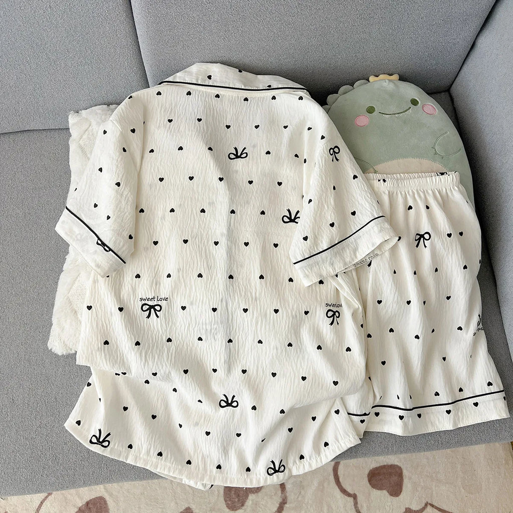 Women's Floral Summer Pajama Set