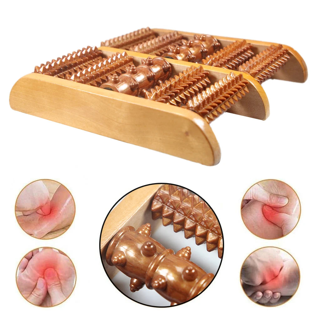 Wooden Foot Massager