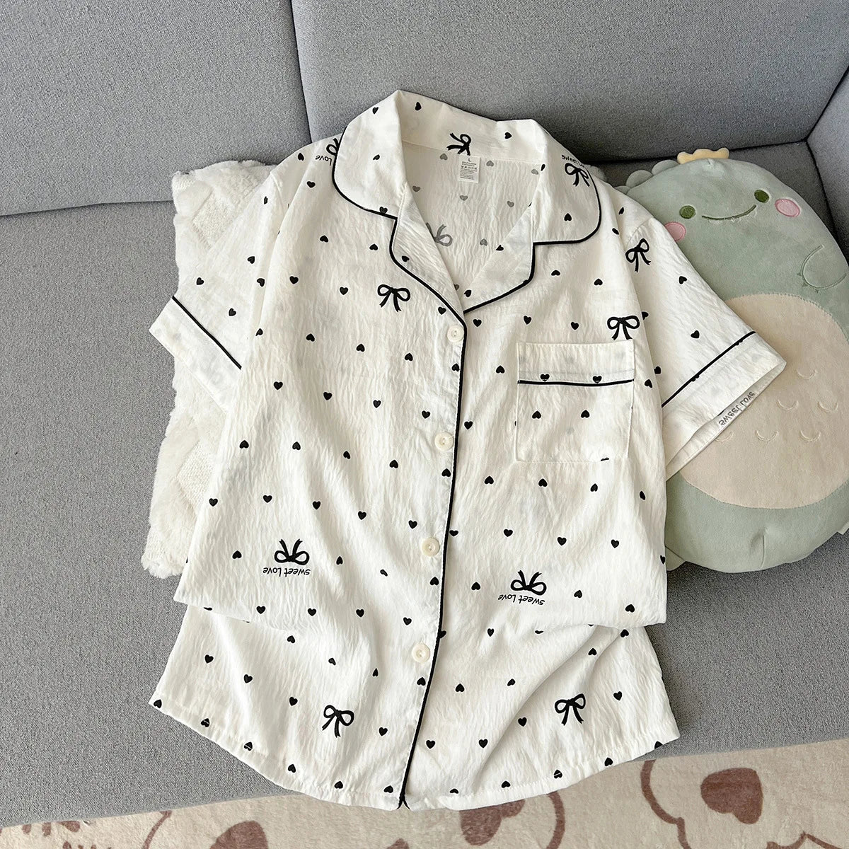 Women's Floral Summer Pajama Set
