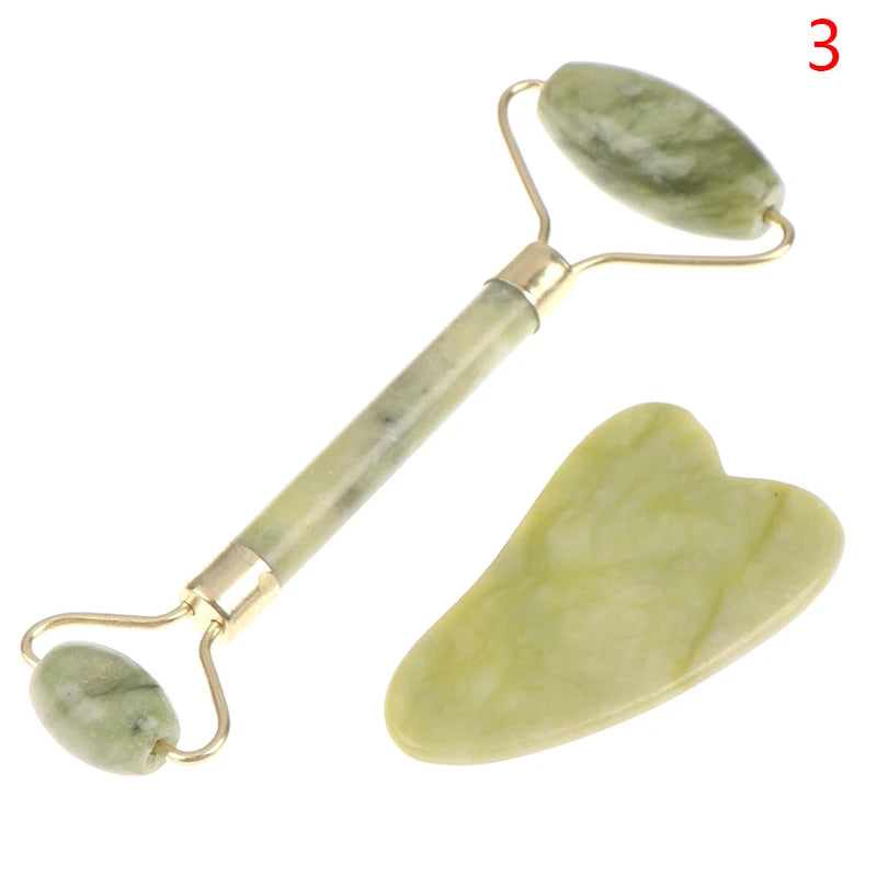Natural Jade Roller and Gua Sha