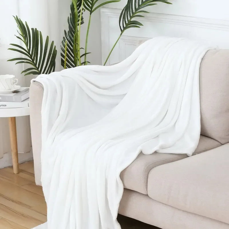 Fluffy Coral Velvet Blanket