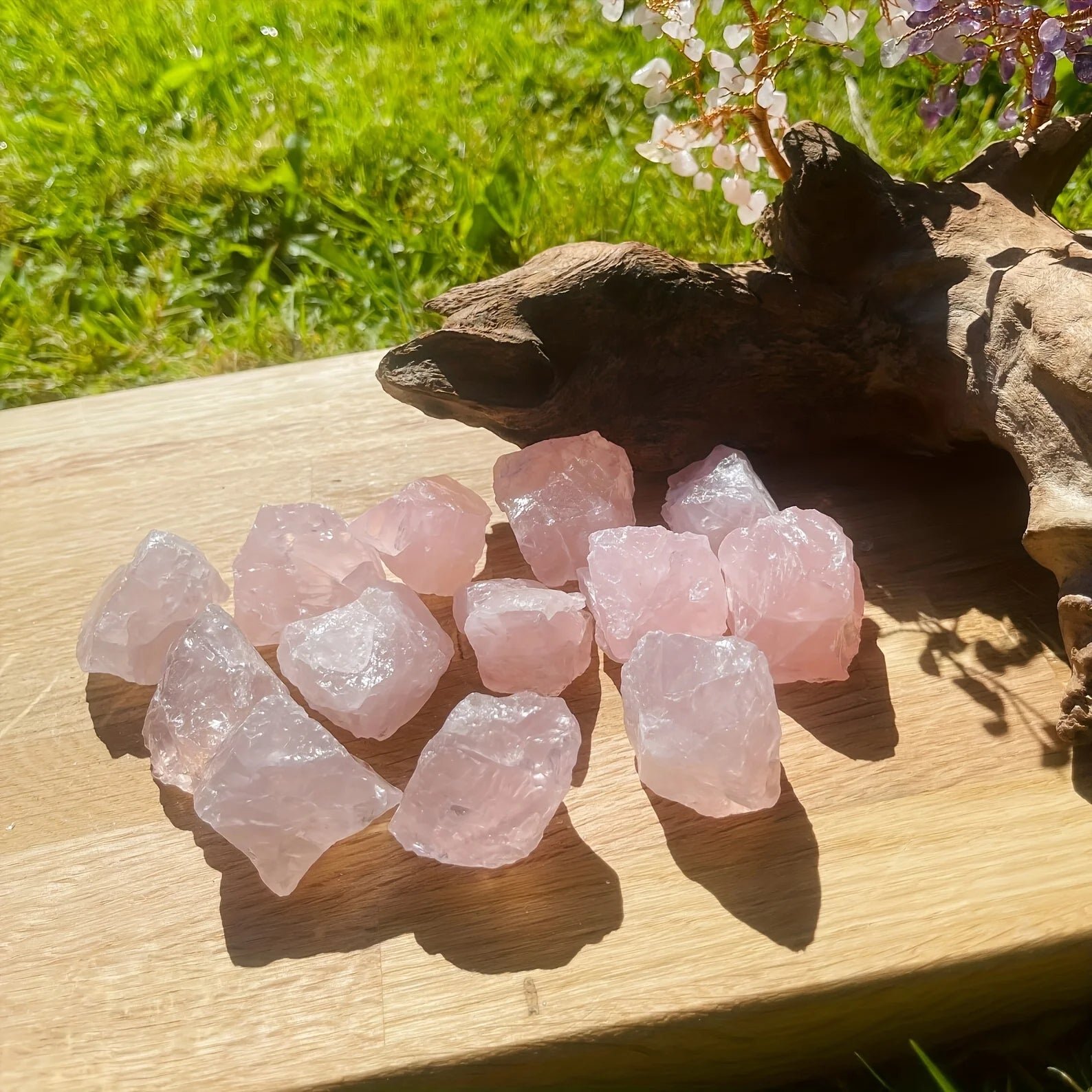 Rose Quartz Diffuser Stone