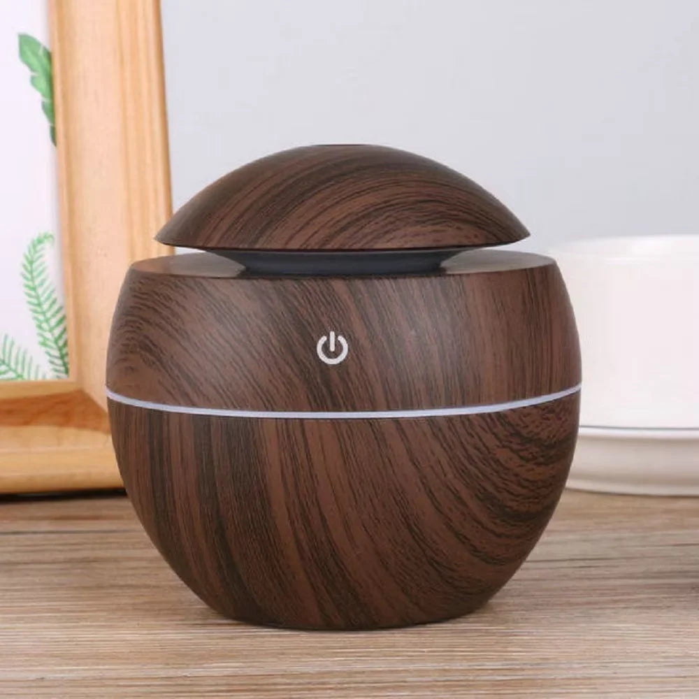 Portable Wood Grain Air Humidifier