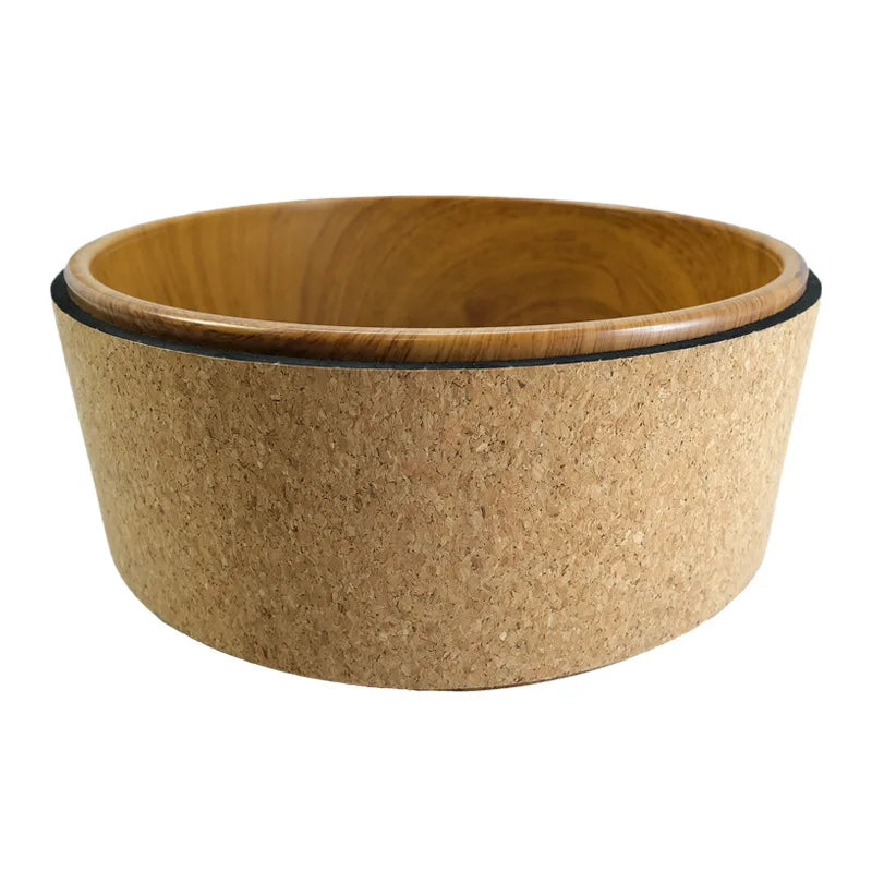 Cork Yoga Wheel