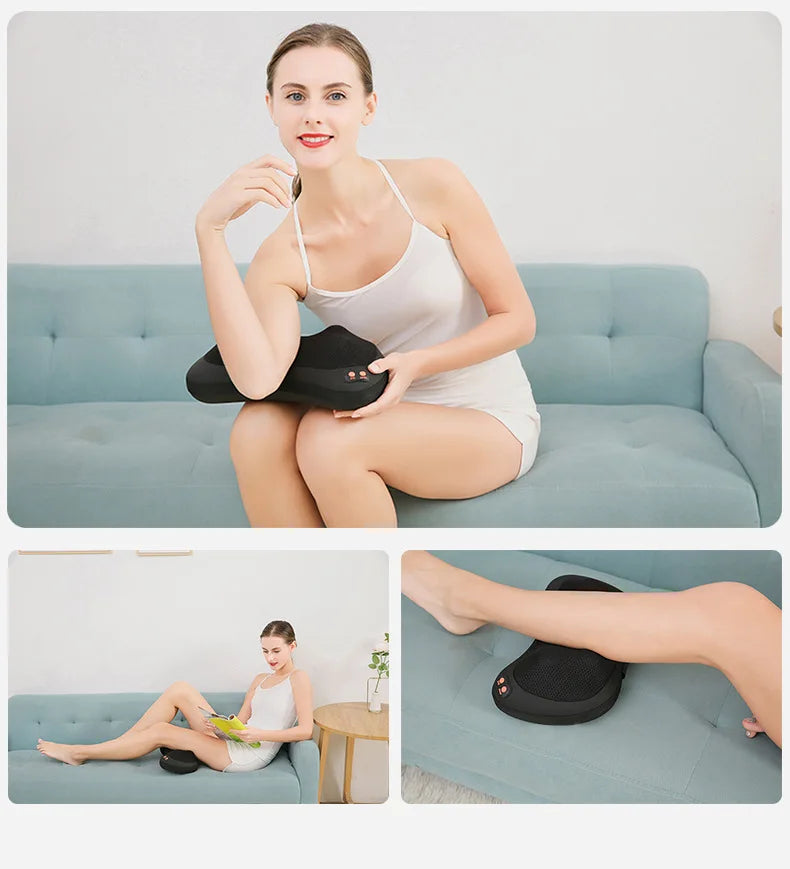 Neck and Back Massage Pillow