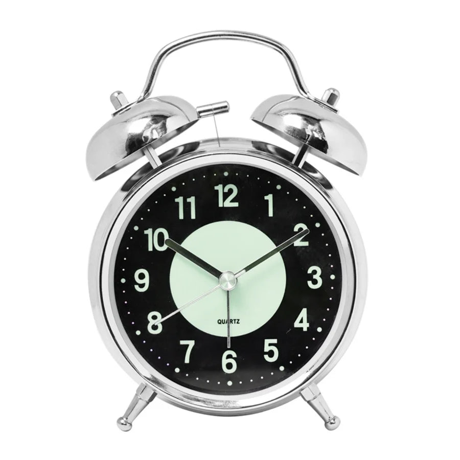 Vintage Metal Alarm Clock