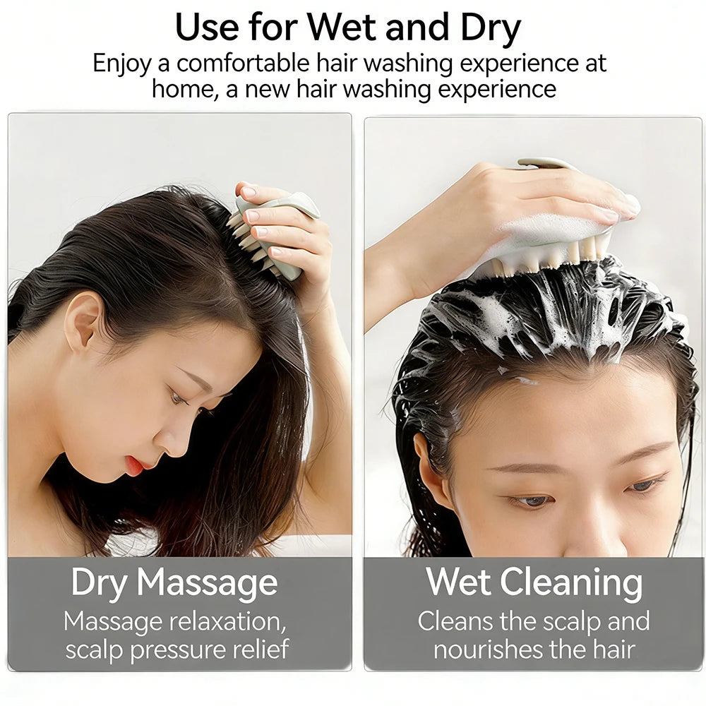 Silicone Scalp Massager