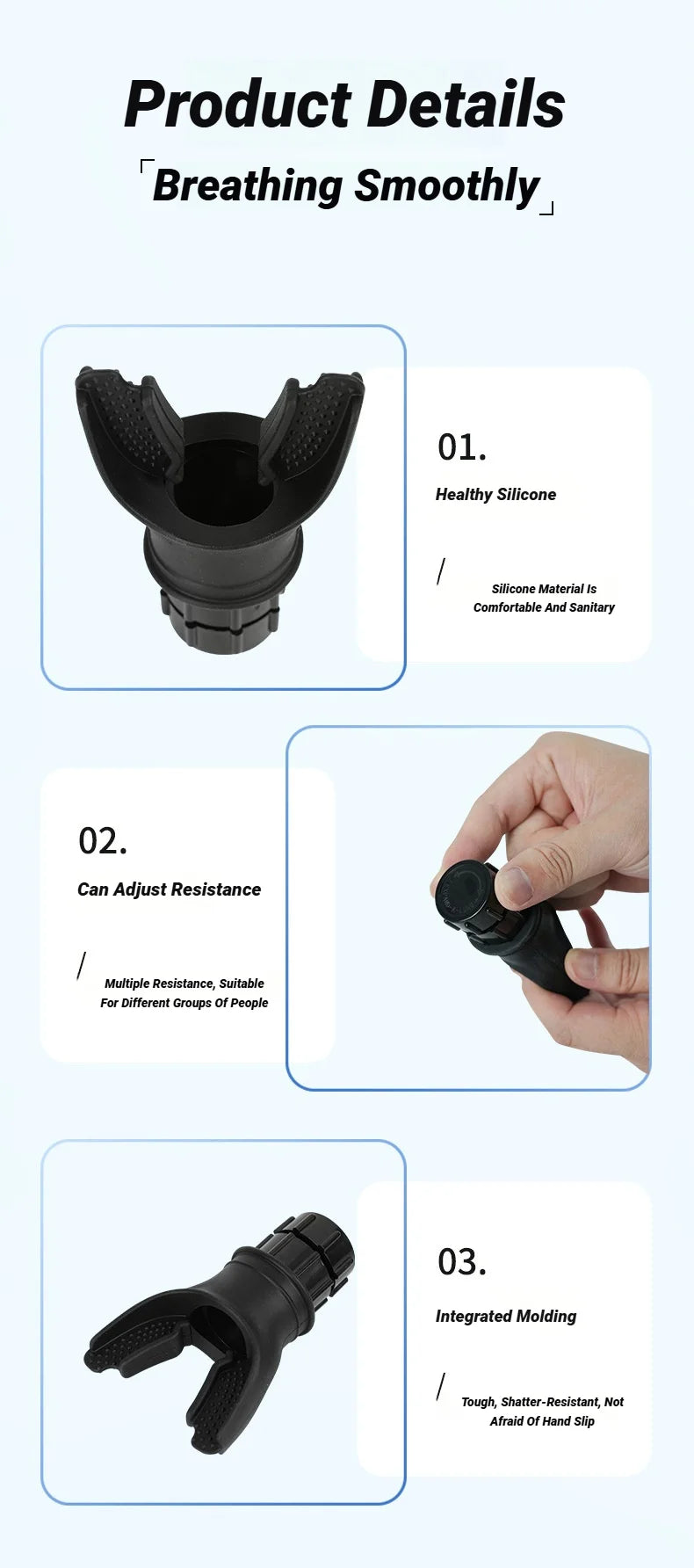 Breathing Exerciser Lung Trainer