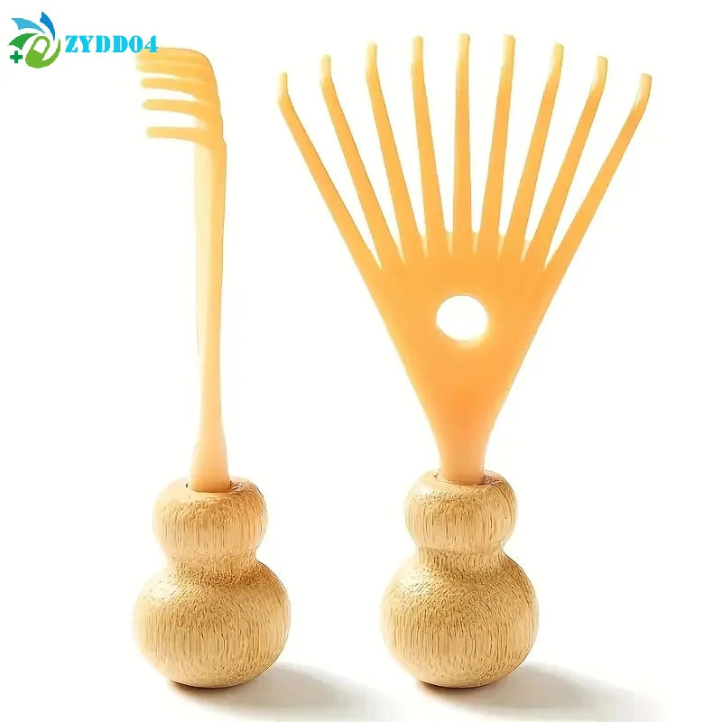 Bamboo Scalp Massager Comb