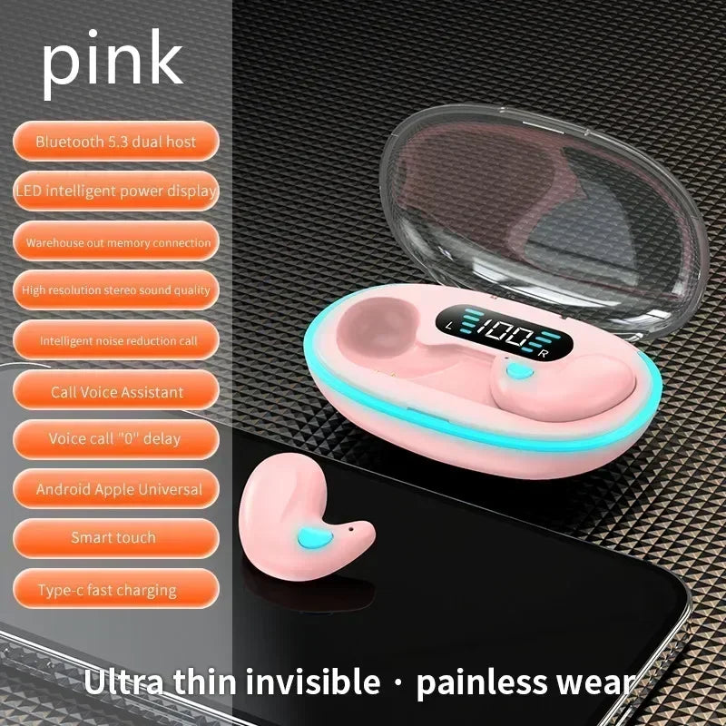 Invisible Bluetooth Sleep Headphones