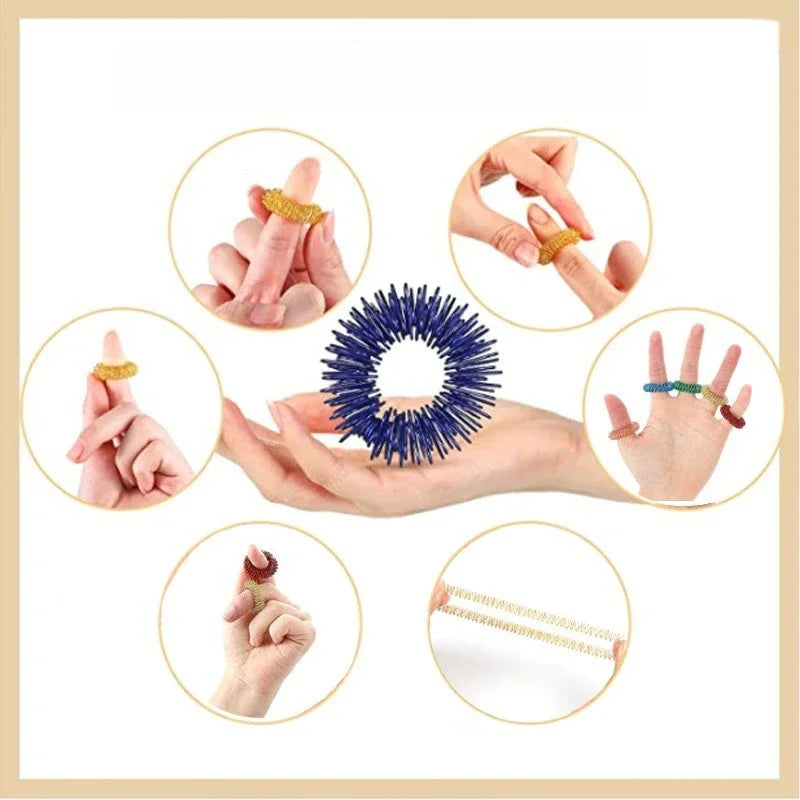 Acupressure Finger Rings