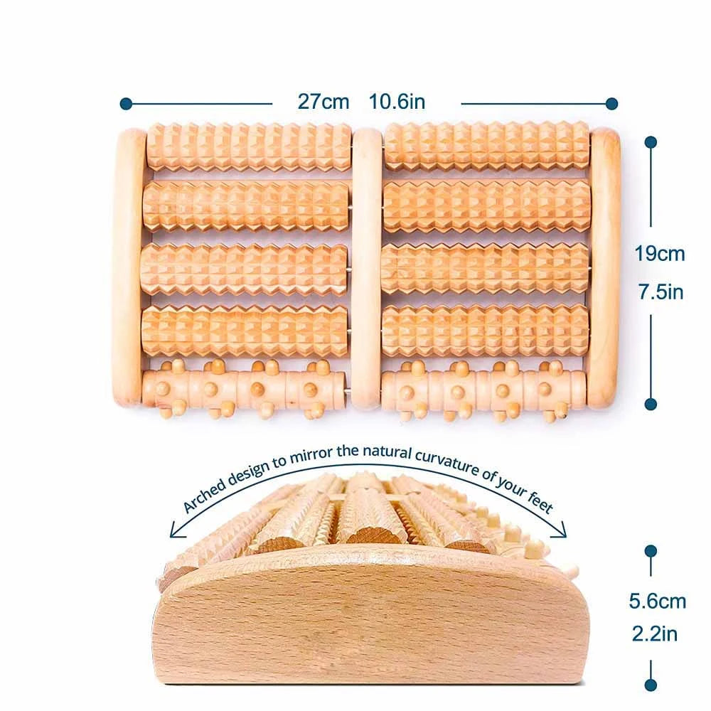 Wooden Foot Massager