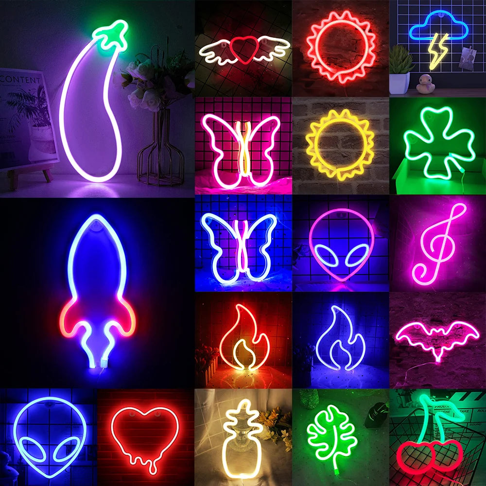 LED Neon Sign Light for Bedroom