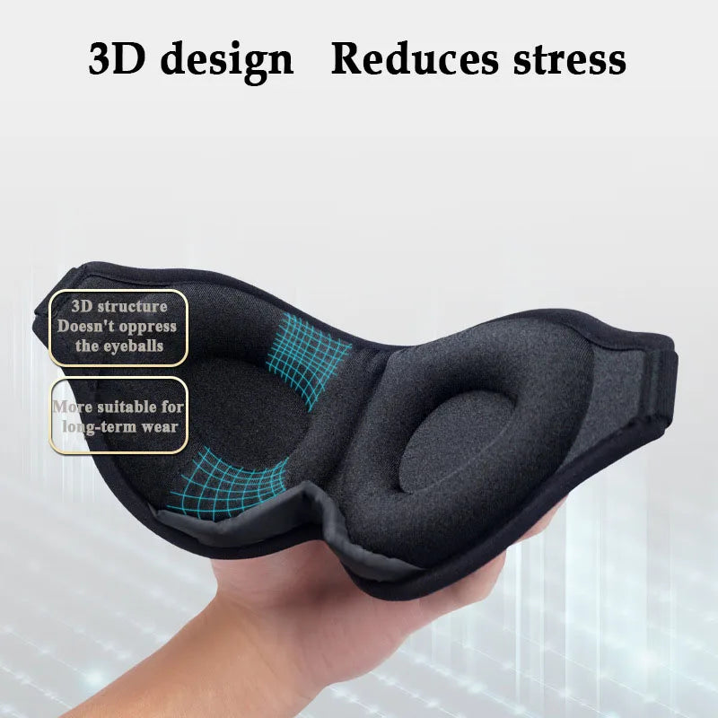 3D Memory Foam Silk Sleep Mask