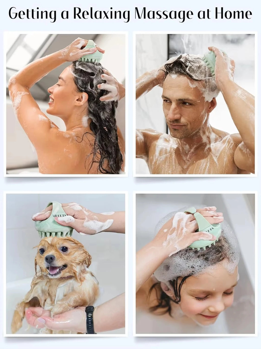 Silicone Scalp Massager