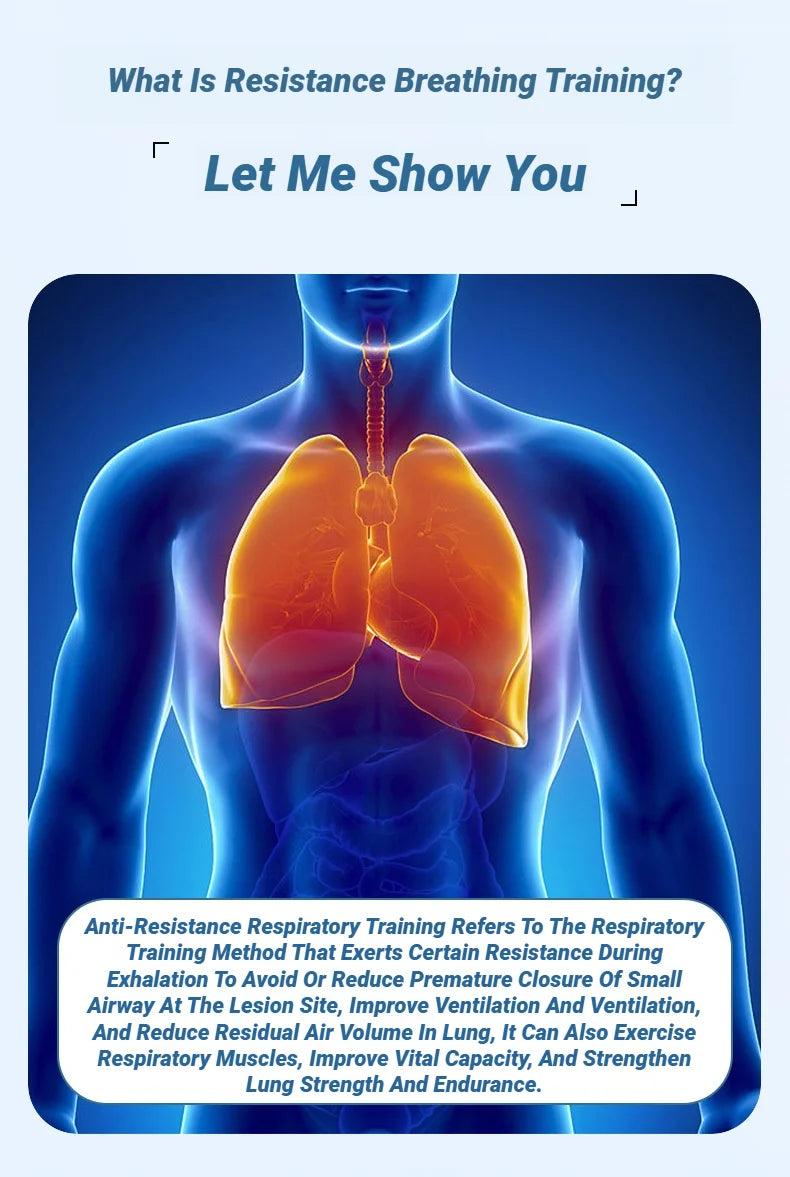 Breathing Exerciser Lung Trainer