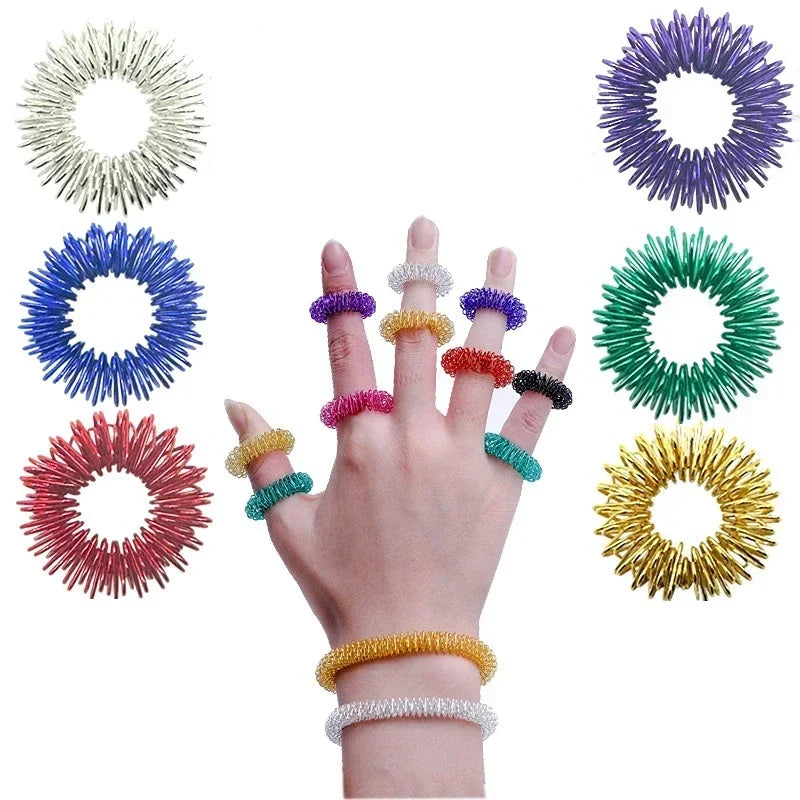Acupressure Finger Rings
