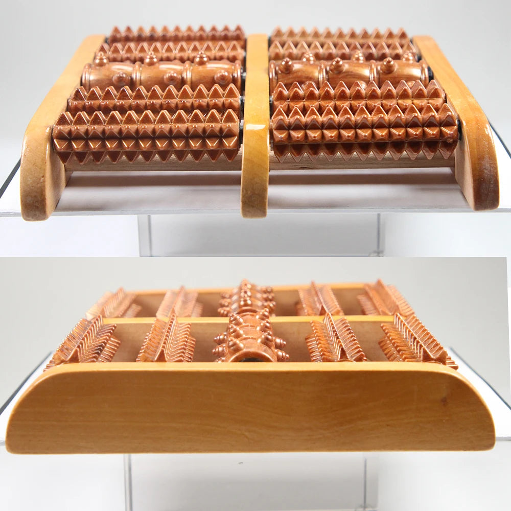 Wooden Foot Massager