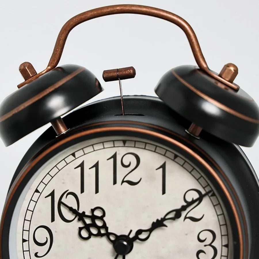 Vintage Metal Alarm Clock
