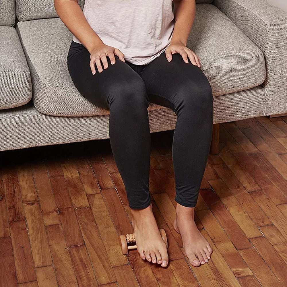 Wooden Foot Massager