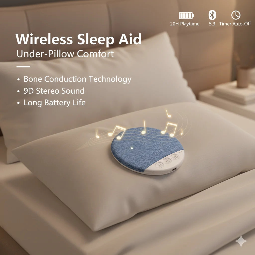 Wireless Bluetooth Pillow Speaker