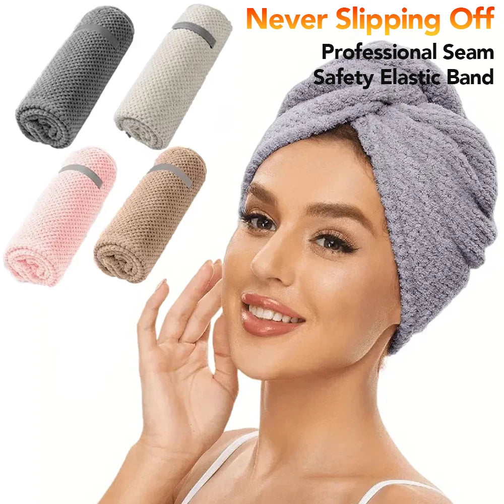 Microfiber Hair Towel Wrap