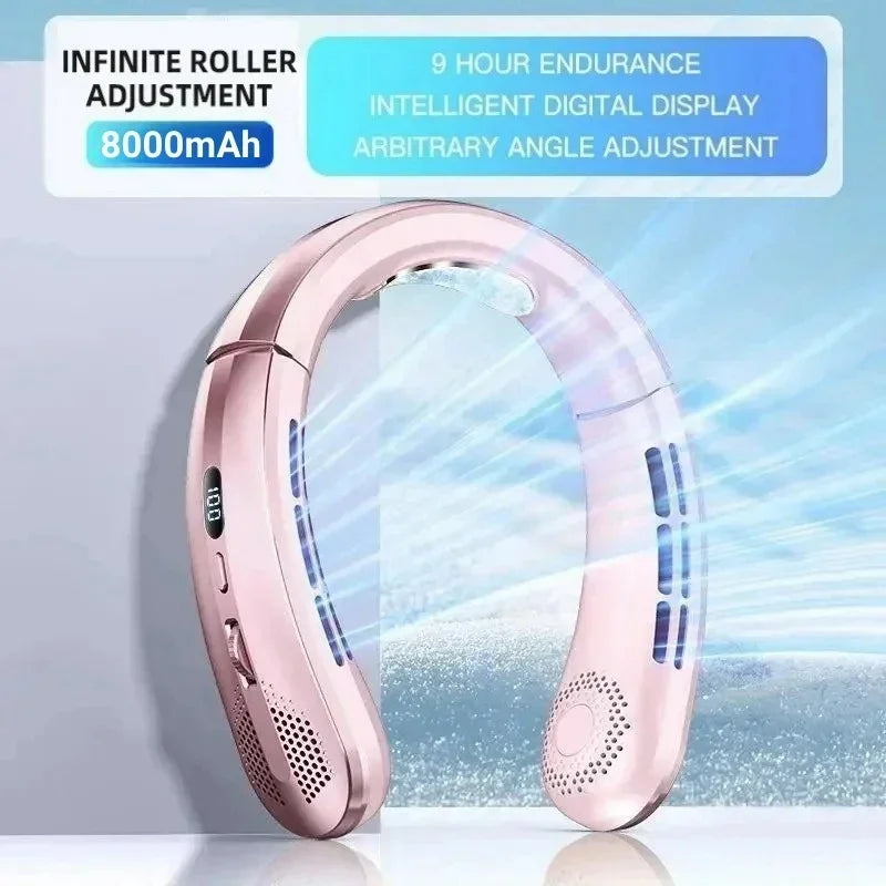 Rechargeable Neck Fan