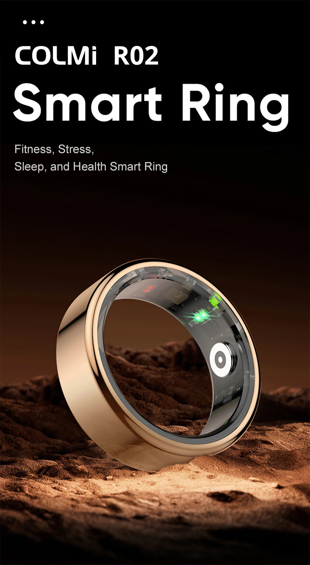 Smart Ring with Health Monitor