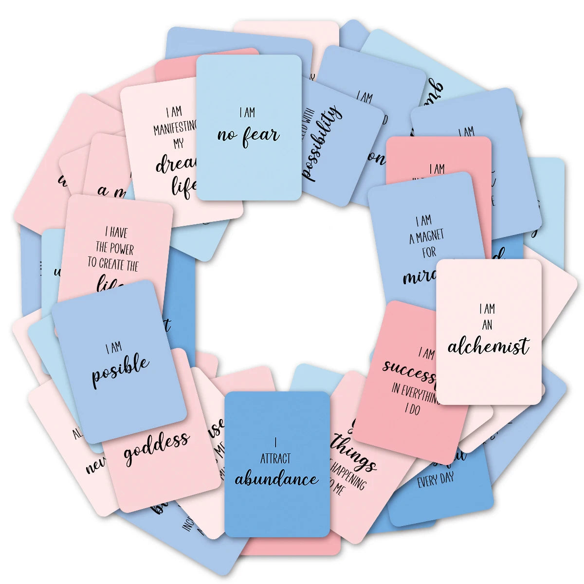 50 Positive Affirmation Cards