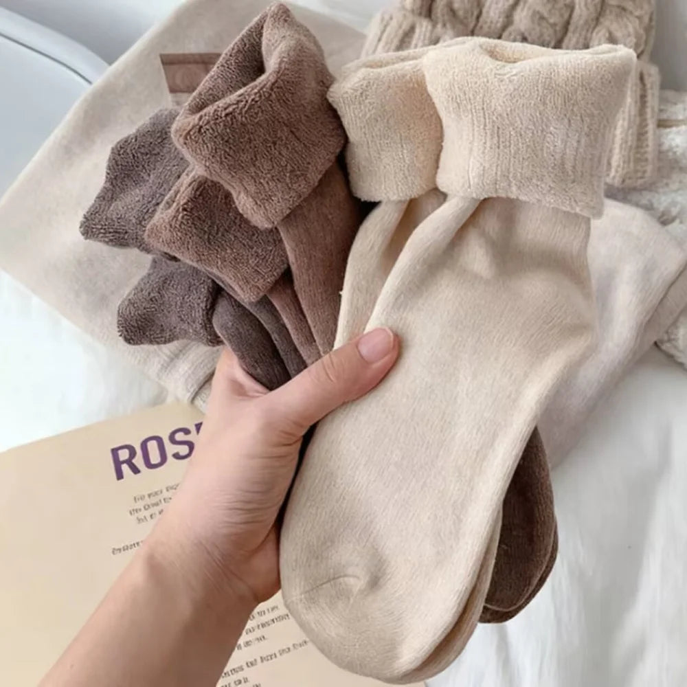 Winter Plush Sleeping Socks