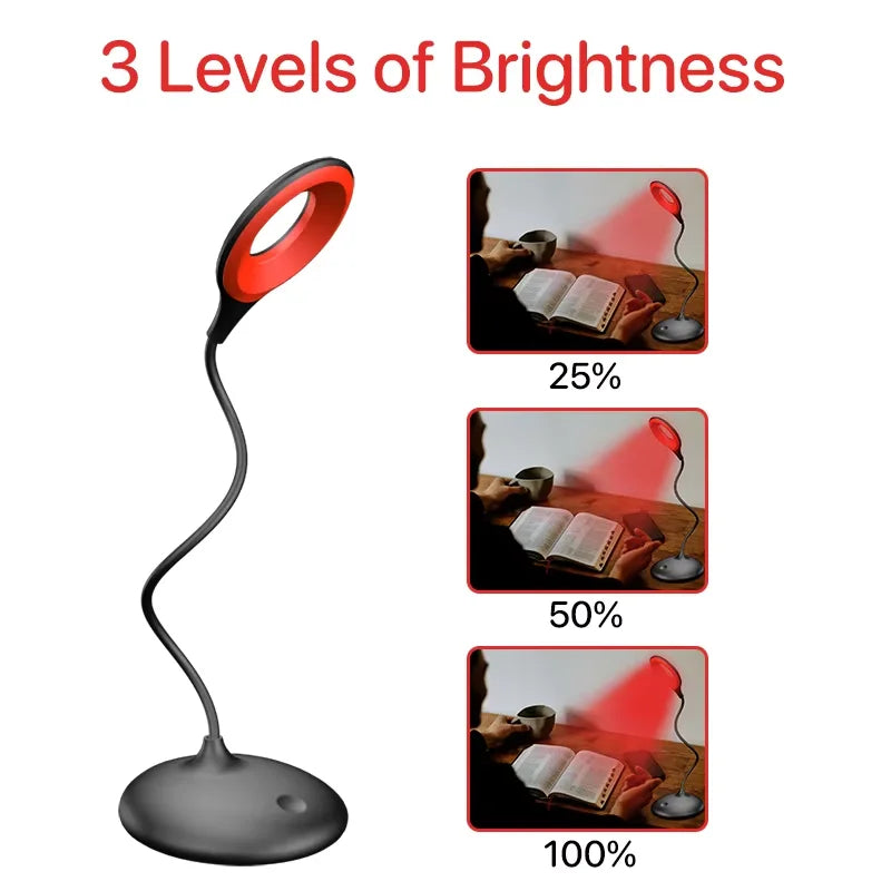 620nm Red LED Table Lamp