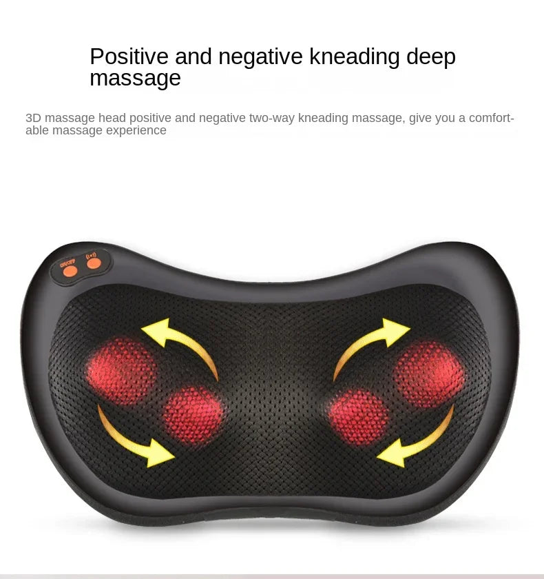 Neck and Back Massage Pillow