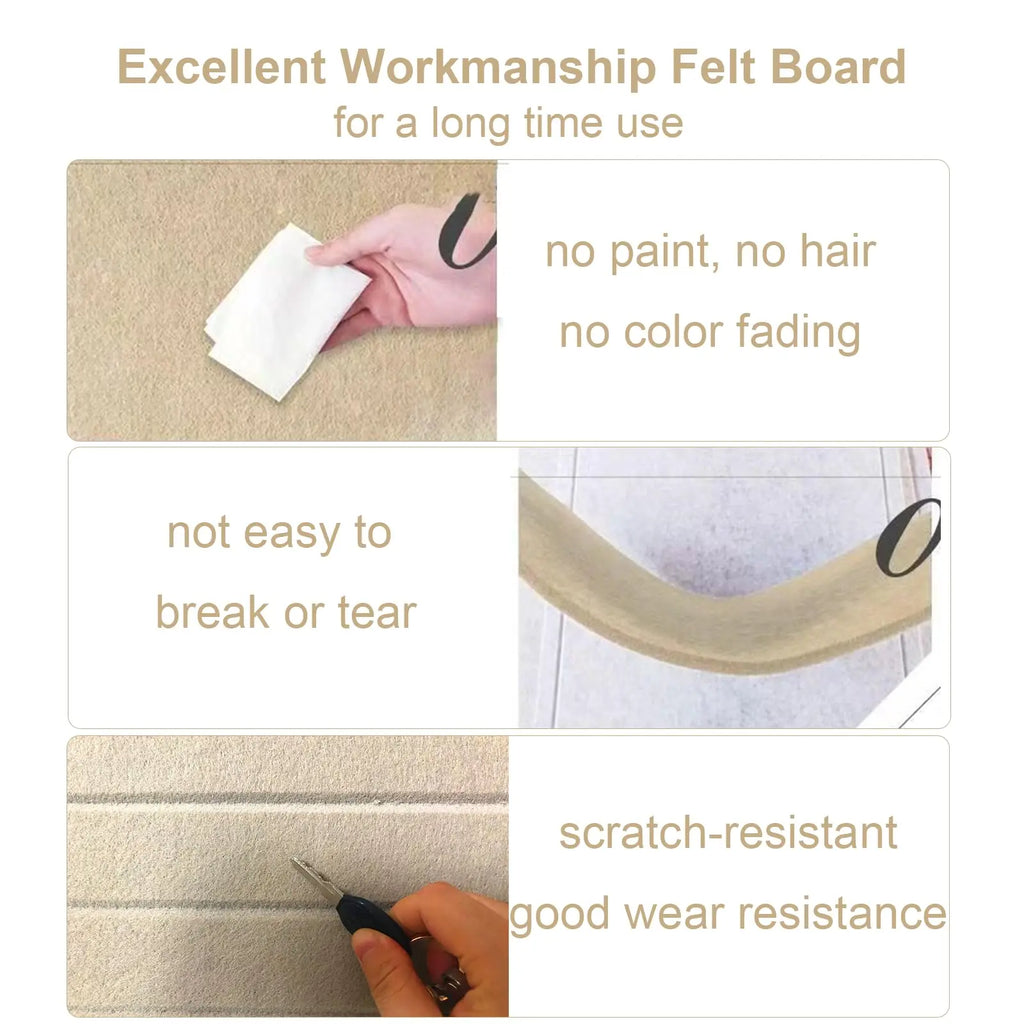 Large Felt Bulletin Board