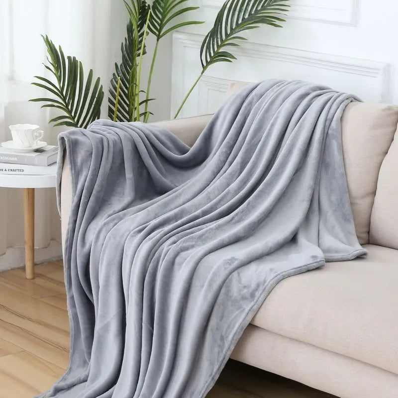 Fluffy Coral Velvet Blanket