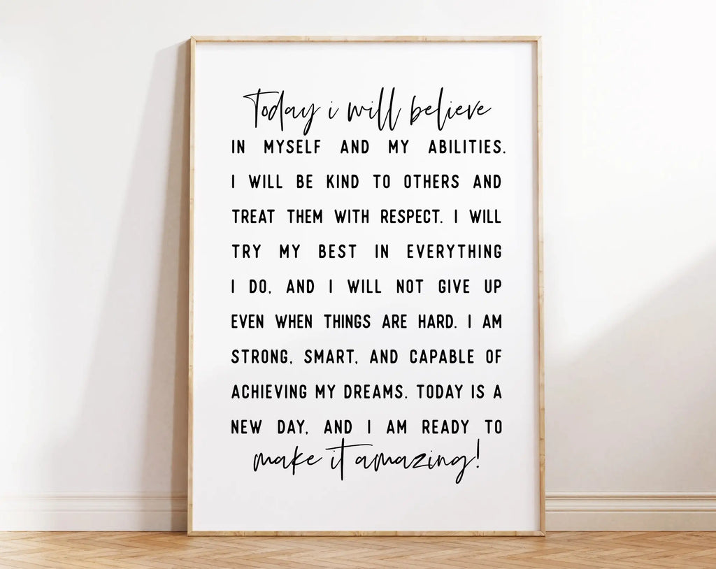 Motivational Canvas Wall Art